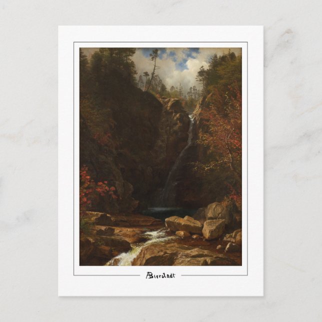 Postal Albert Bierstadt #3 - Postcard Bella Artes (Anverso)
