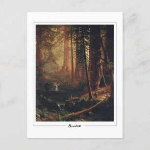Postal Albert Bierstadt #4 - Postcard Bella Artes