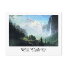 Albert Bierstadt, staubbach cae cerca de lauterbru