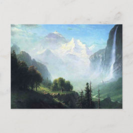 Postal Albert Bierstadt staubbach cae cerca de lauterbru