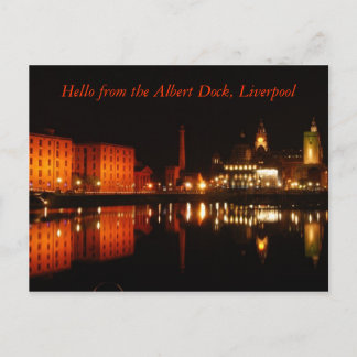 Postal Albert dock, Hola de Albert Dock, Liverpool