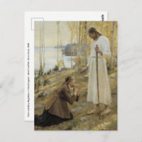 Albert Edelfelt - Cristo y María Magdalena