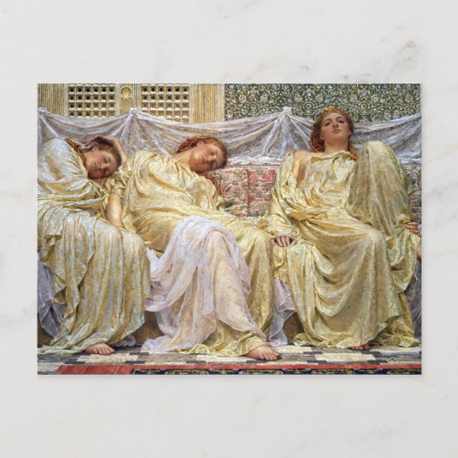 Postal Albert Joseph Moore Dreamers (Anverso)