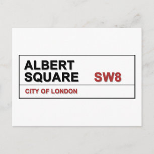 Postal Albert Square London Inglaterra