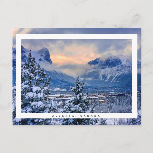 Postal Alberta (Canadá) (Anverso)