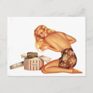 Postal Alberto Vargas Vintage
