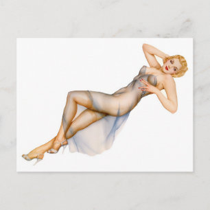 Postal Alberto Vargas Vintage