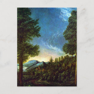 Postal Albrecht Altdorfer Danubio Regensburg