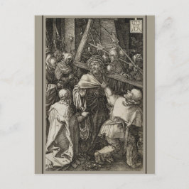 Postal Albrecht Dürer 1512 Cristo portando la cruz