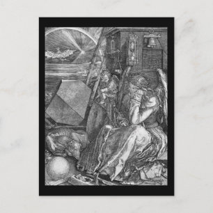 Postal Albrecht Durer Melencolia I