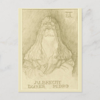 Postal "Albrecht Durer Pedro"