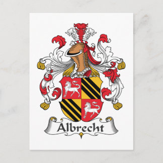 Postal Albrecht Family Crest