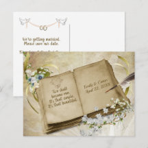 Álbum de boda guardar la fecha