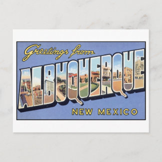 Postal Albuquerque de época