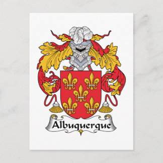 Postal Albuquerque Family Crest