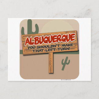 Postal Albuquerque Izquierda