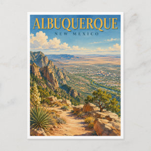 Postal Albuquerque Nuevo México Sandia Peak GeoSaga