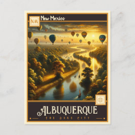 Postal Albuquerque, Nuevo México | Vintage