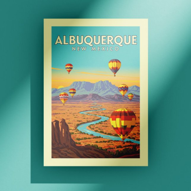 Postal Albuquerque Vintage Nuevo México (Subido por el creador)