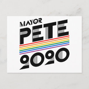 Postal Alcalde Pete Orgullo 2020