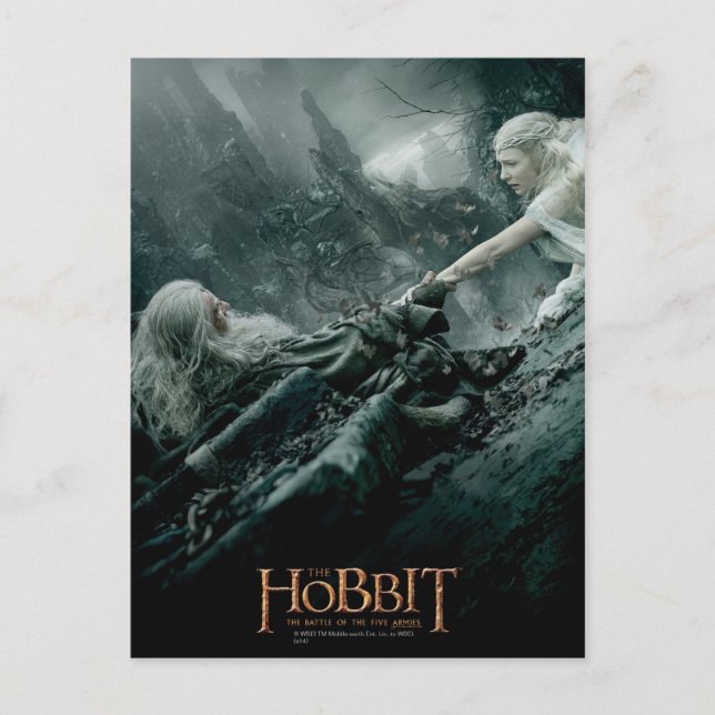 Postal Alcance de Gandalf y Galadriel (Anverso)