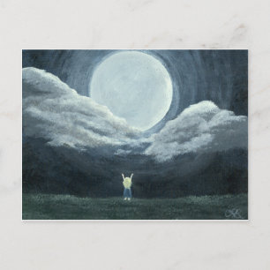 Postal Alcance de la luna