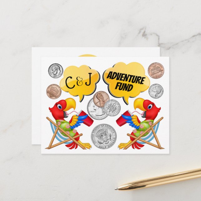 Postal Alcancía de Cambio (Anverso/Reverso In Situ)