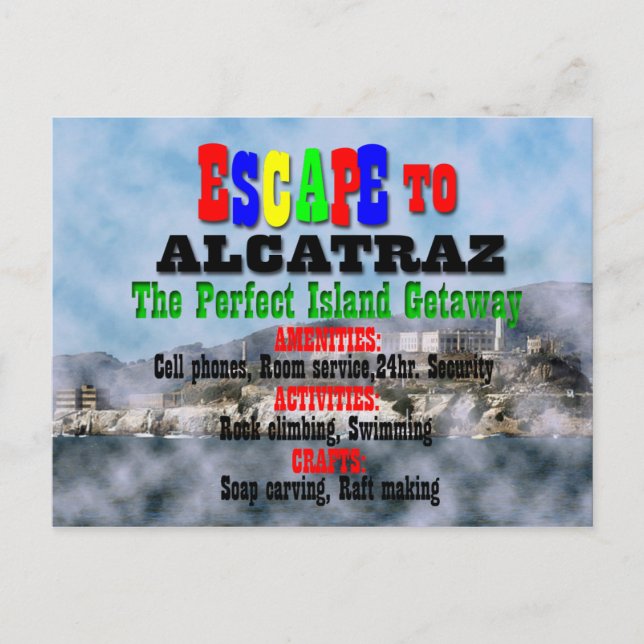 Postal Alcatraz (Anverso)
