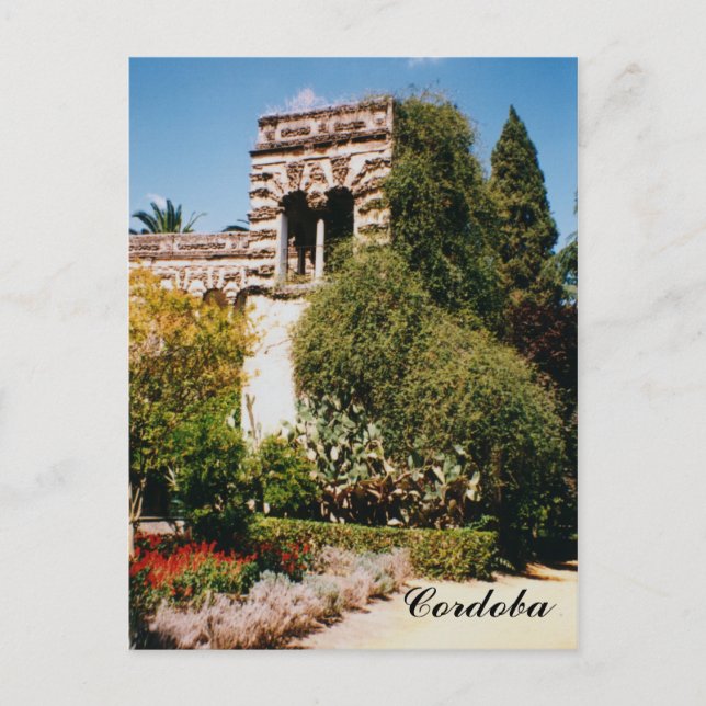 Postal Alcázar - Córdoba (Anverso)