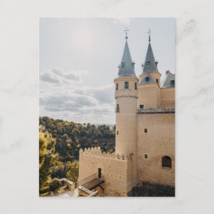 Postal Alcázar de Segovia castillo medieval