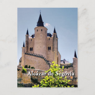 Postal Alcázar de Segovia Postcard