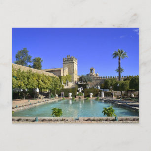 Postal Alcazar Gardens Córdoba