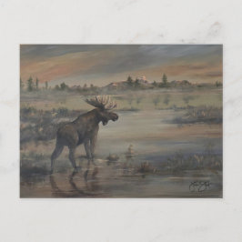 Postal Alce majestuoso