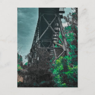 Postal Alcovy River Railroad Trestle