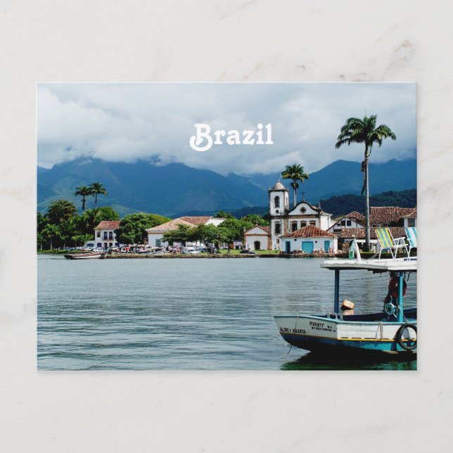 Postal Aldea de Brasil (Anverso)
