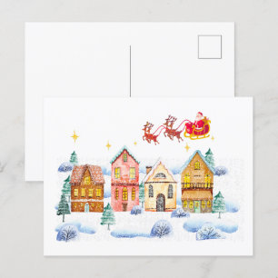 Postal Aldea de Navidades del Polo Norte de Santa Claus