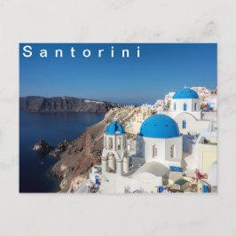 Postal Aldea de Oia en Santorini