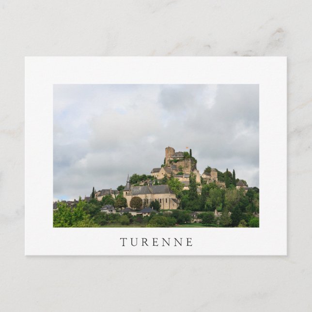 Postal Aldea de Turenne en Francia