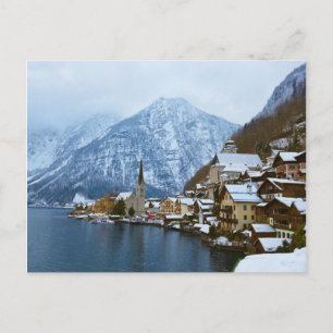 Postal Aldea Hallstatt En El Lago - Salzburgo Austria