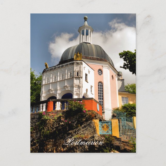 POSTAL ALDEA ITALIANA GALES (Anverso)