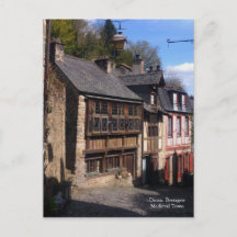 Aldea medieval de Dinan Bretaña Francia