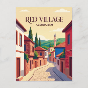 Postal Aldea Roja Azerbaiyán