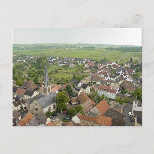 Postal Aldea Schwabsburg (Anverso)