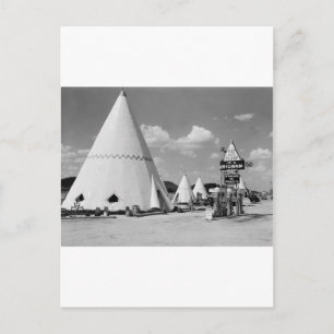 Postal Aldea Wigwam, Ciudad Cueva, Kentucky: 1940