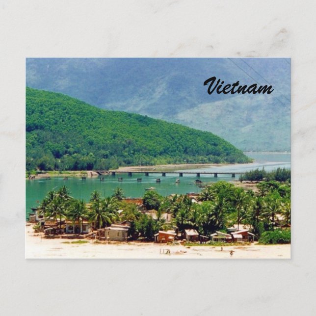 Postal aldeas de vietnam (Anverso)