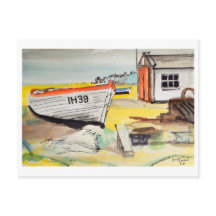 Aldeburgh, Barco en la Playa – Arte Costero