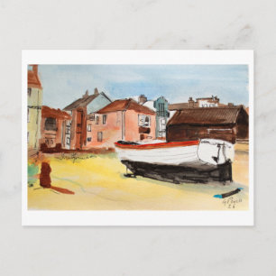 Postal Aldeburgh, paisaje de Suffolk – Arte costero