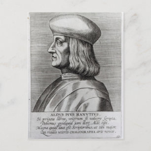 Postal Aldus Manutius