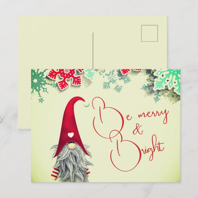 Postal “Alégrate y Brilla (Anverso / Reverso)