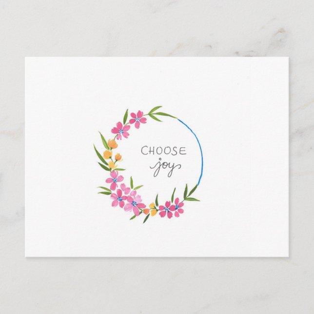 Postal Alegría (Anverso)